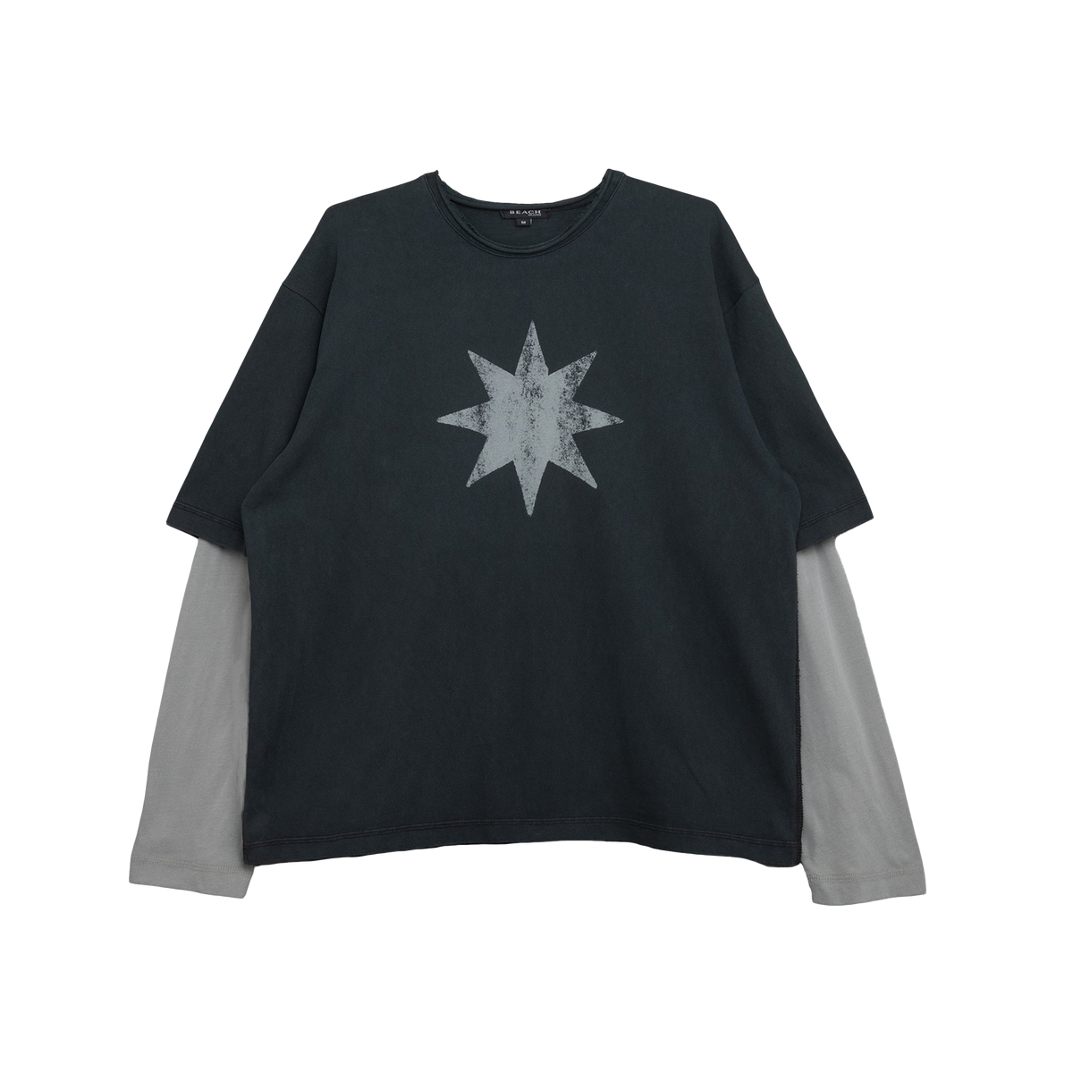 Beach Brains Star Dream Layer T-Shirt Black/Stone