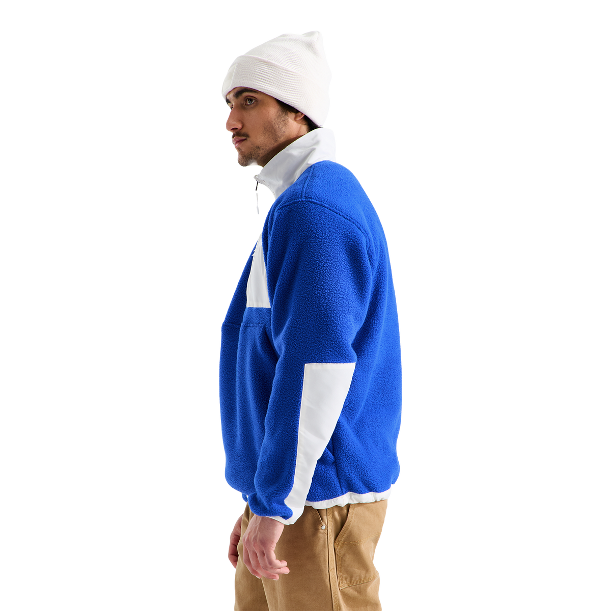 The North Face Yumiori Off Peak Half Zip Jacket TNF Blue/White Dune