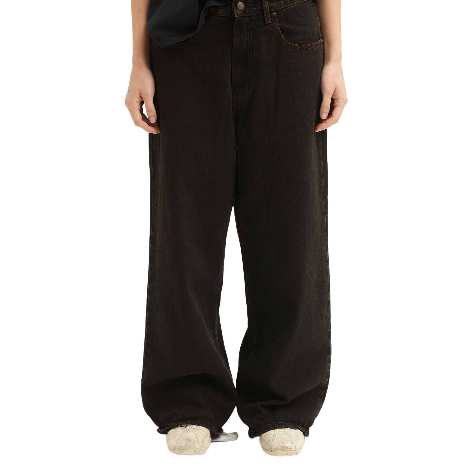 Pseushi Loose Jeans Mud Wash