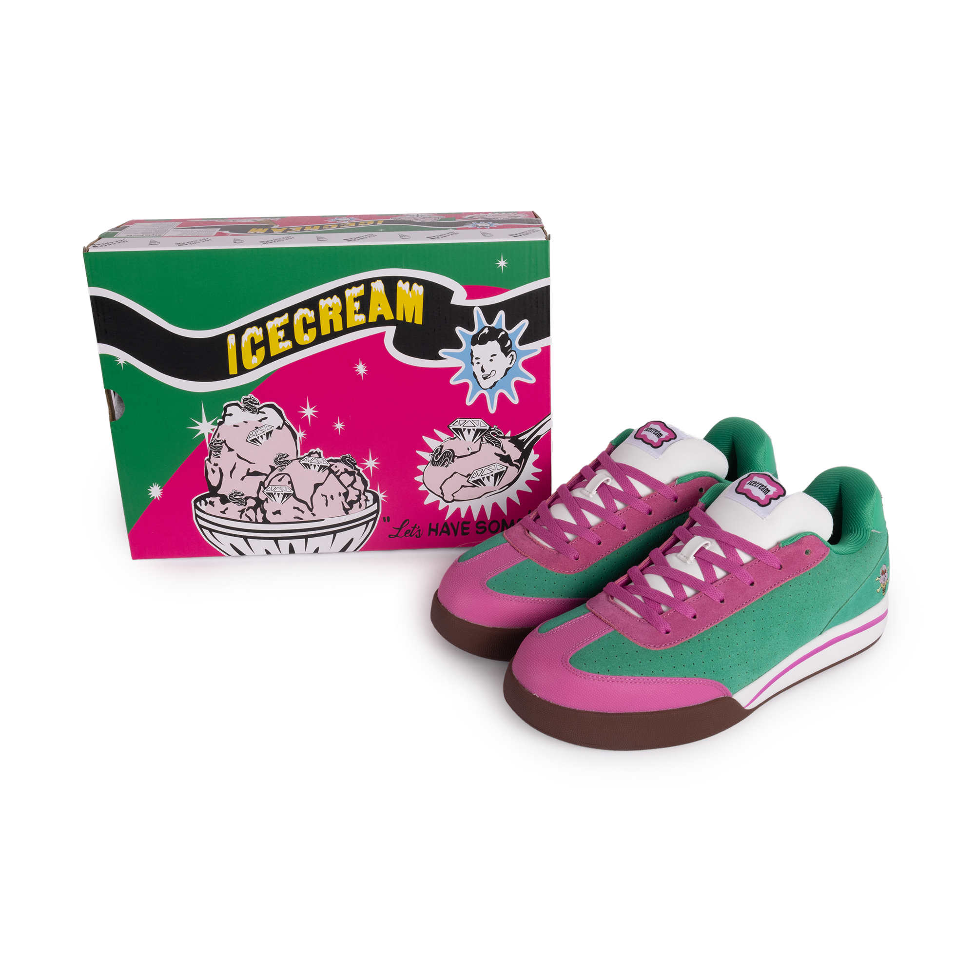 Reebok x BBC Ice Cream Board Flip Watermelon/Pink