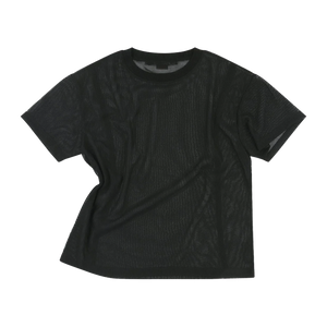 Andersson Bell Sapa Sheer Short Sleeve Sweater Black ATB1287M