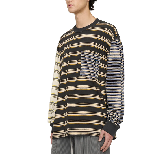 Song For The Mute Oversized Stripe Crew Neck