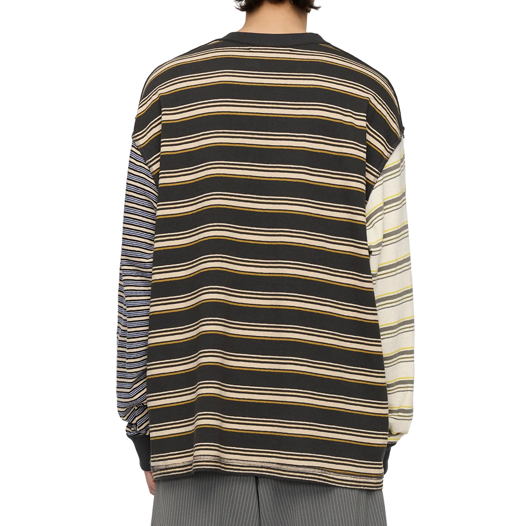 Song For The Mute Oversized Stripe Crew Neck