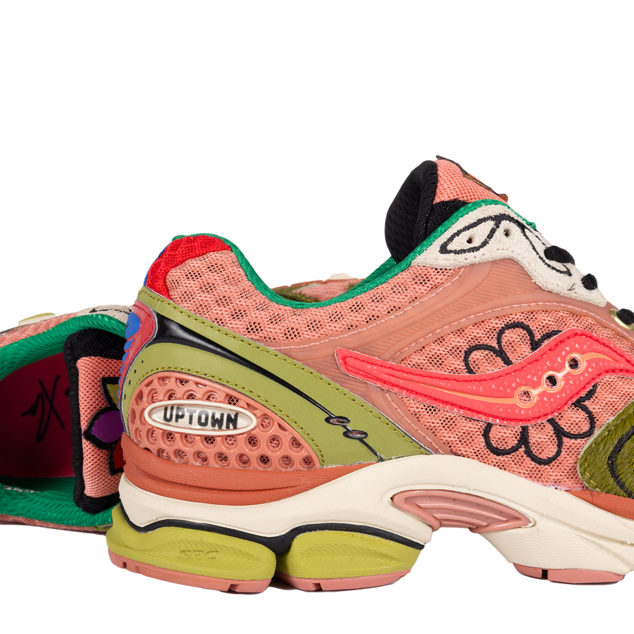 Saucony x Jae Tips U Progrid Triumph 4 Pink/Green S70966-2