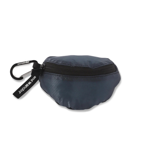 and Wander Sil Mini Pouch Blue