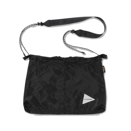 and wander Sil Sacoche Black