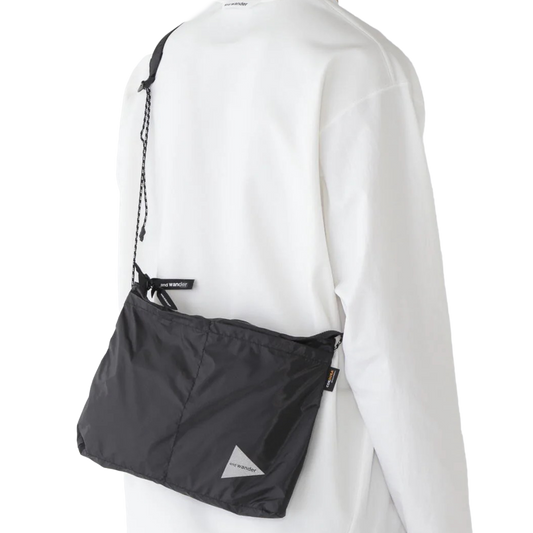 and wander Sil Sacoche Black
