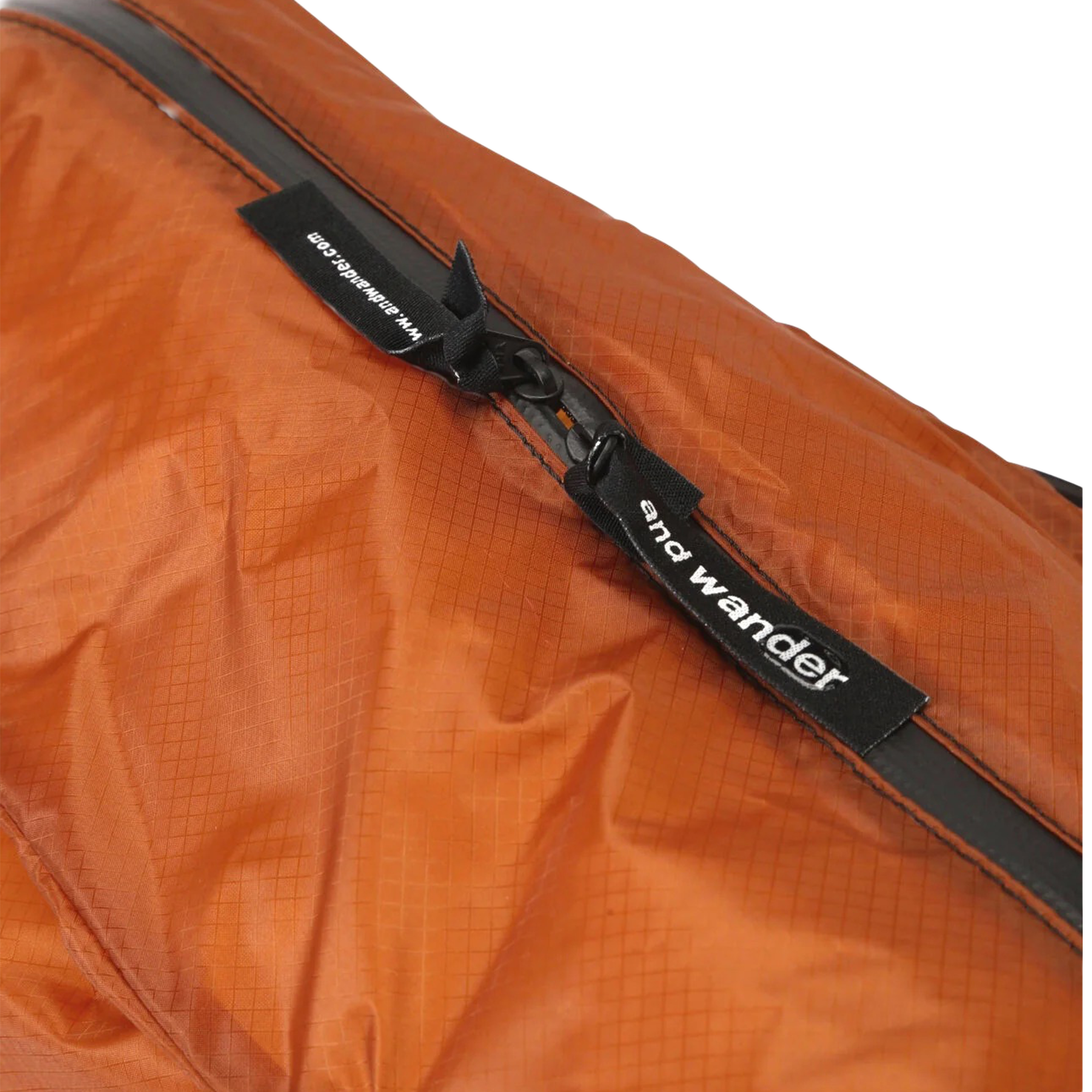 and wander Sil Tote Bag D.Orange