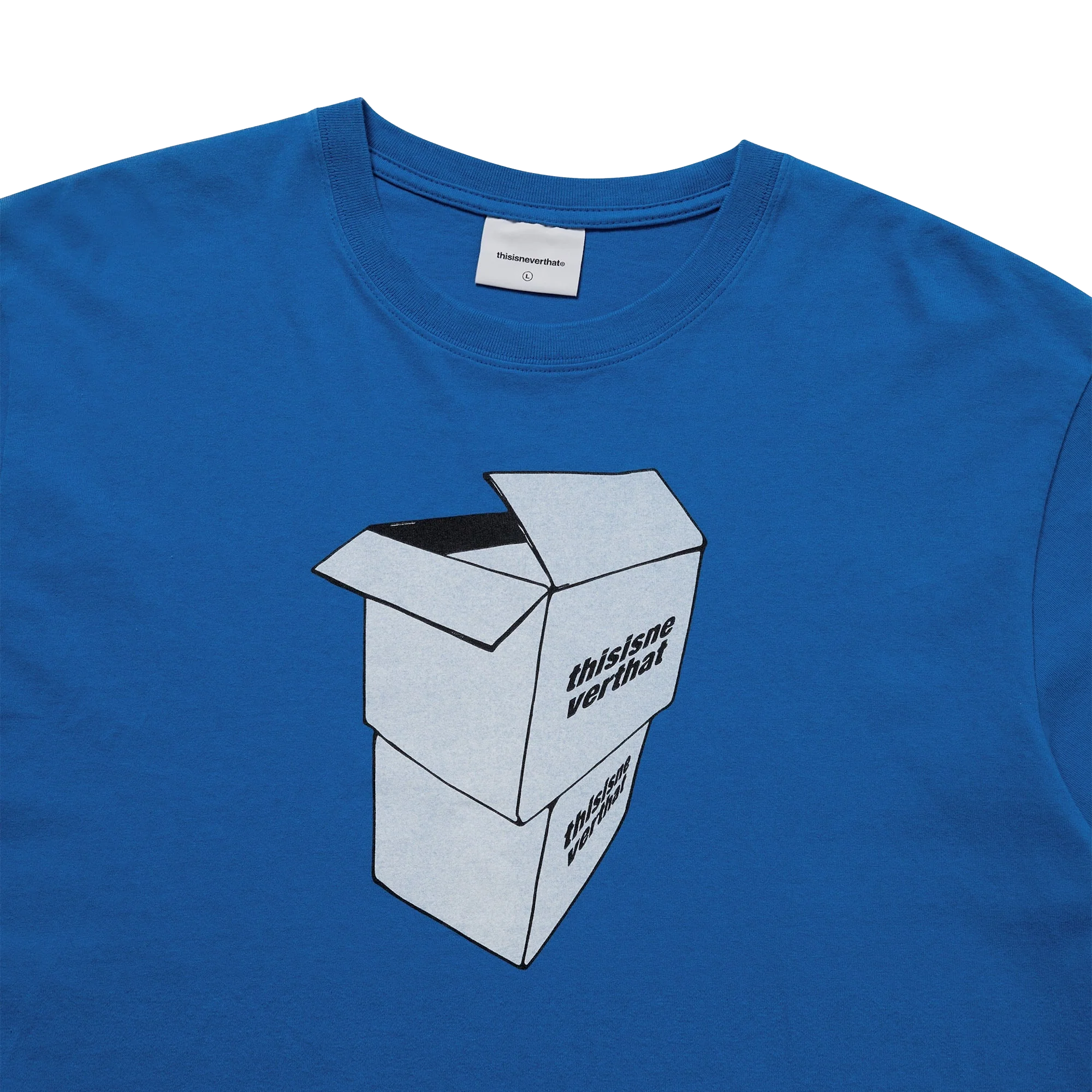 thisisneverthat 2 Parcels T-Shirt Blue