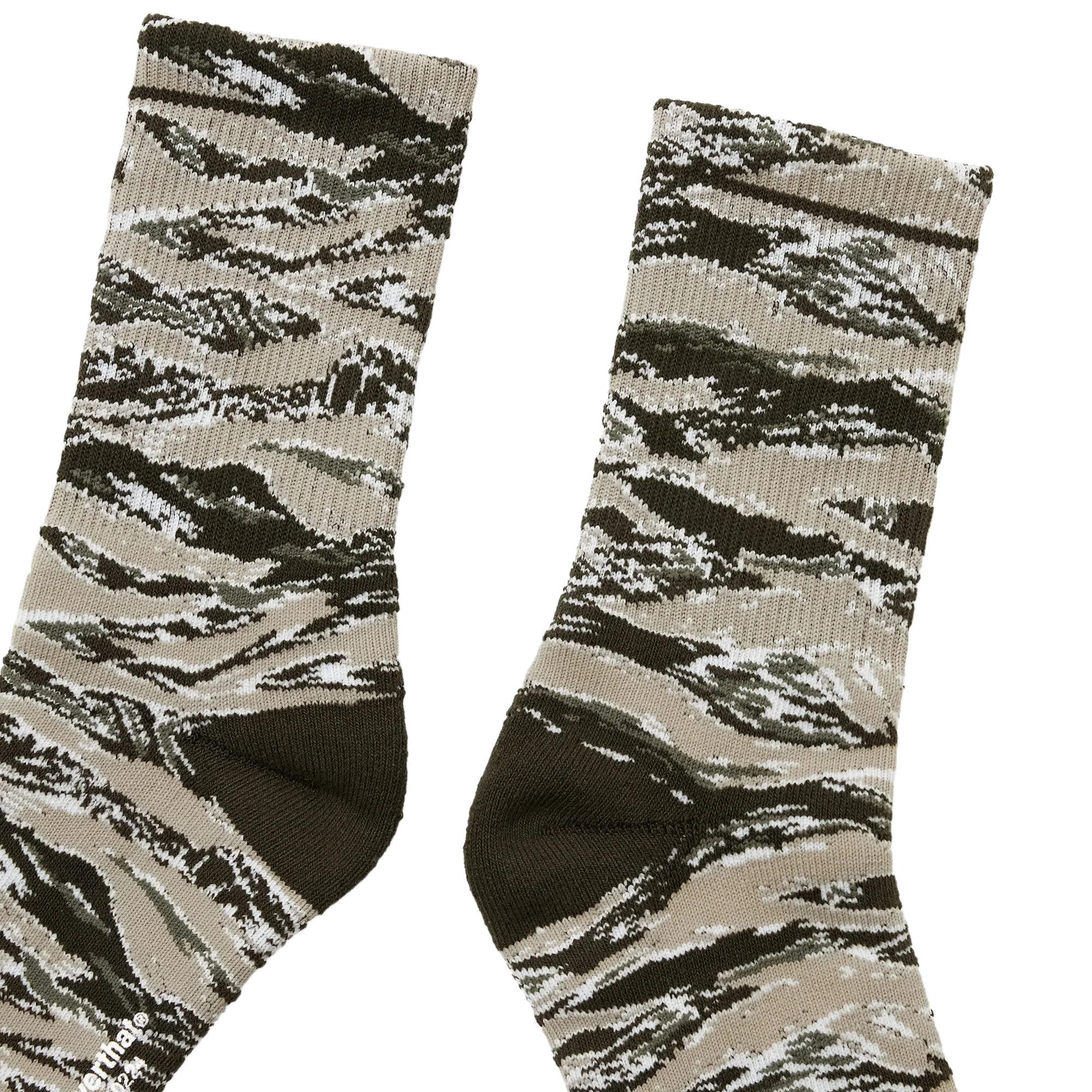 thisisneverthat Camo Socks Olive