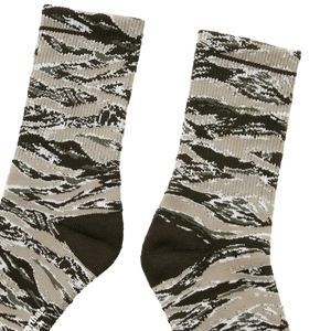 thisisneverthat Camo Socks Olive