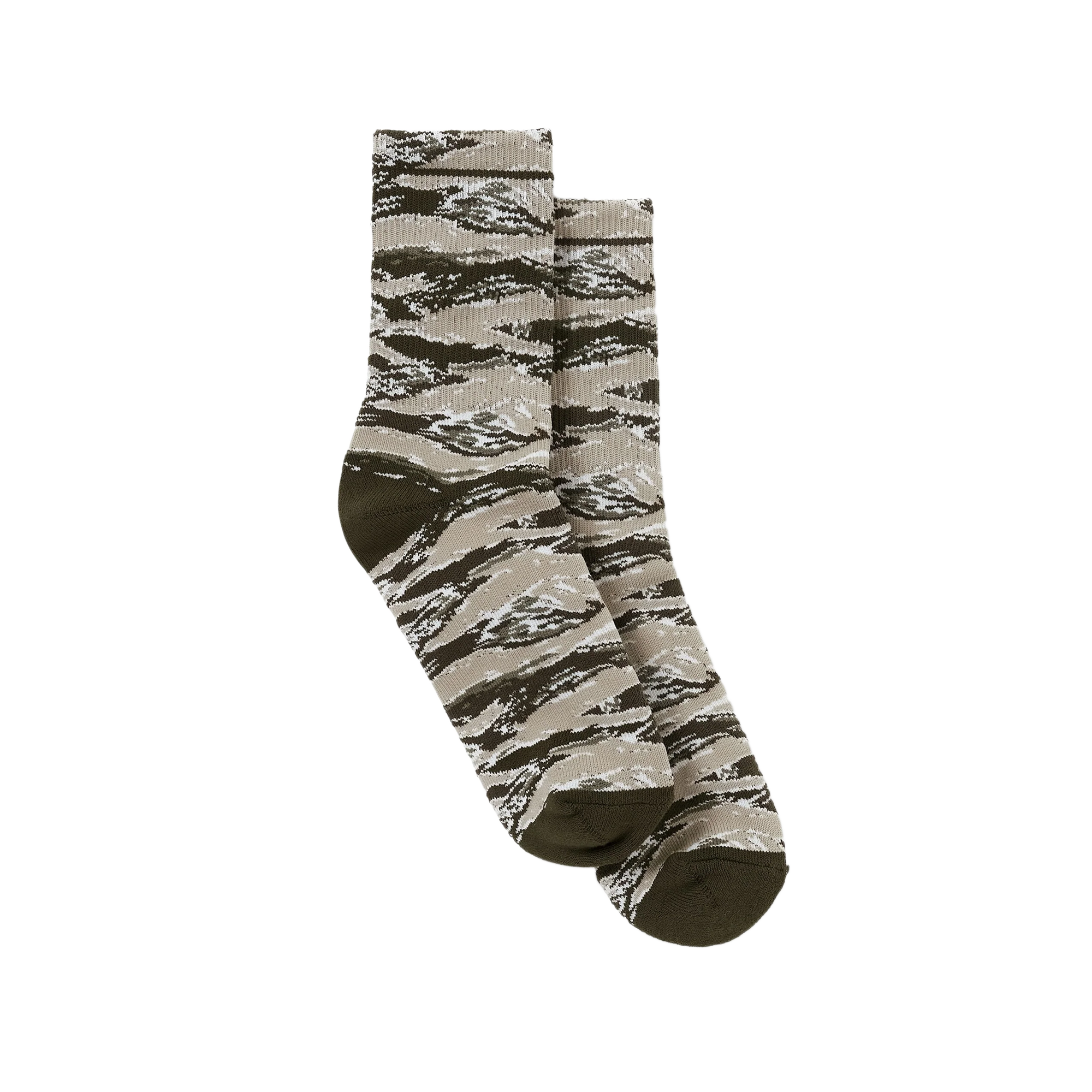 thisisneverthat Camo Socks Olive