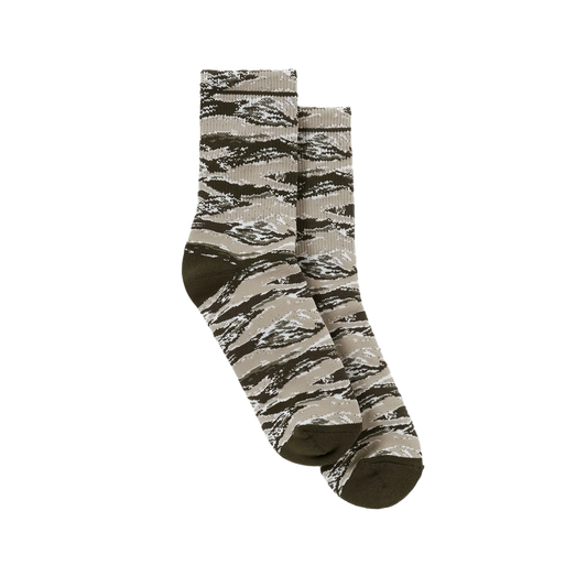 thisisneverthat Camo Socks Olive