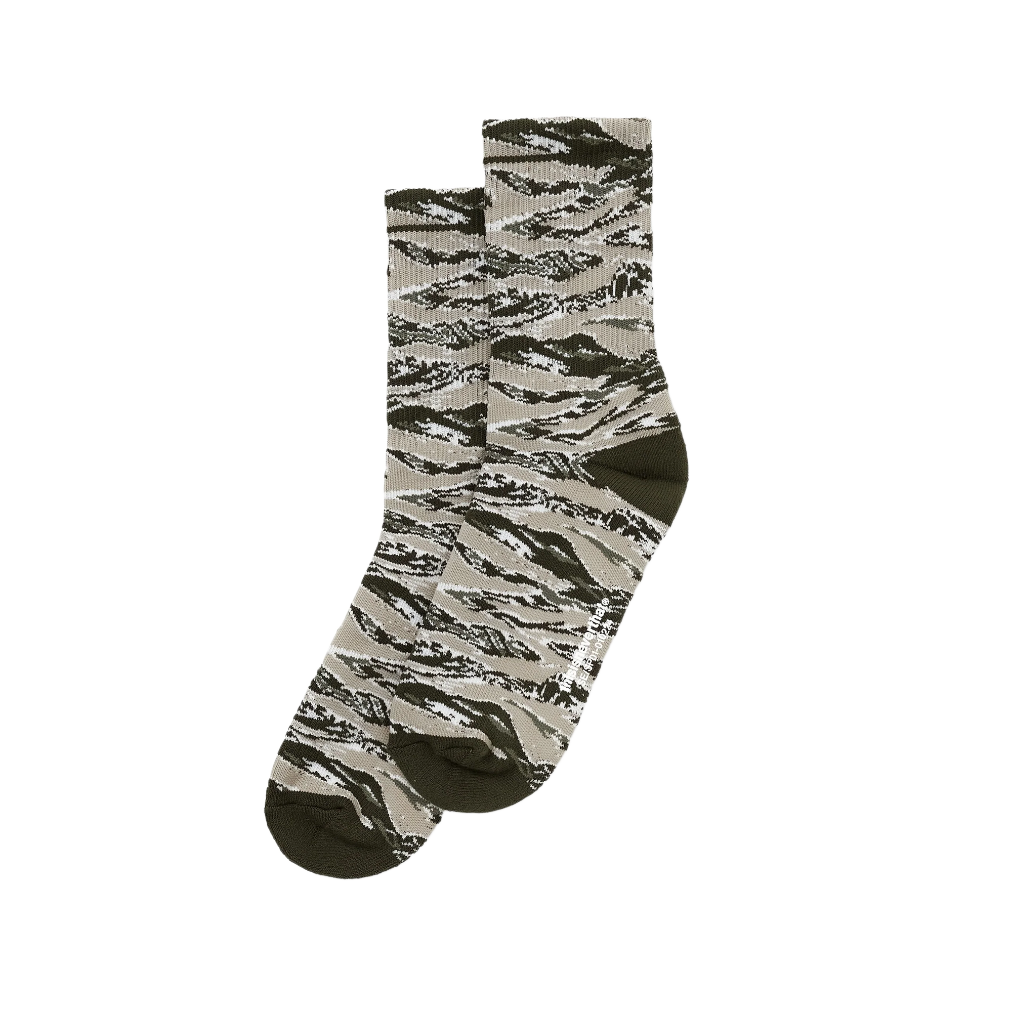 thisisneverthat Camo Socks Olive