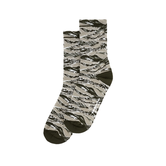 thisisneverthat Camo Socks Olive