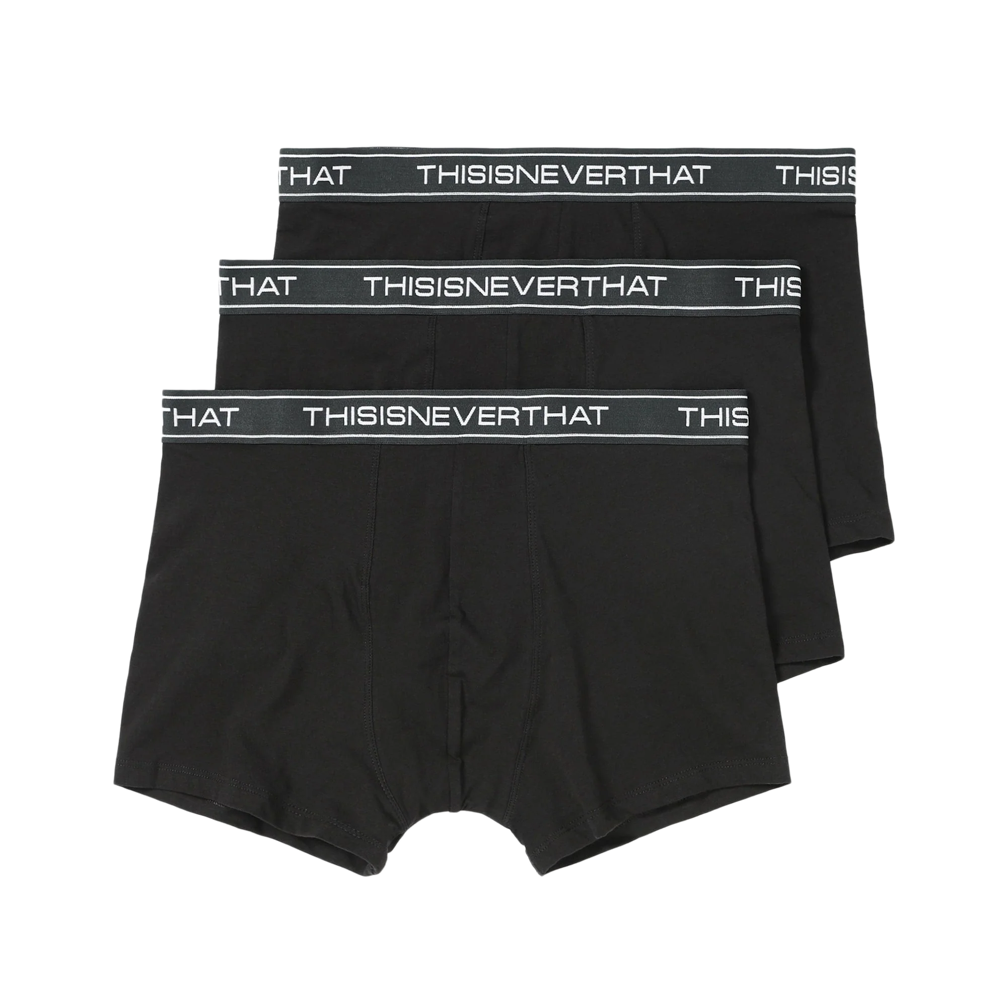 thisisneverthat Cotton Briefs 3-Pack Black