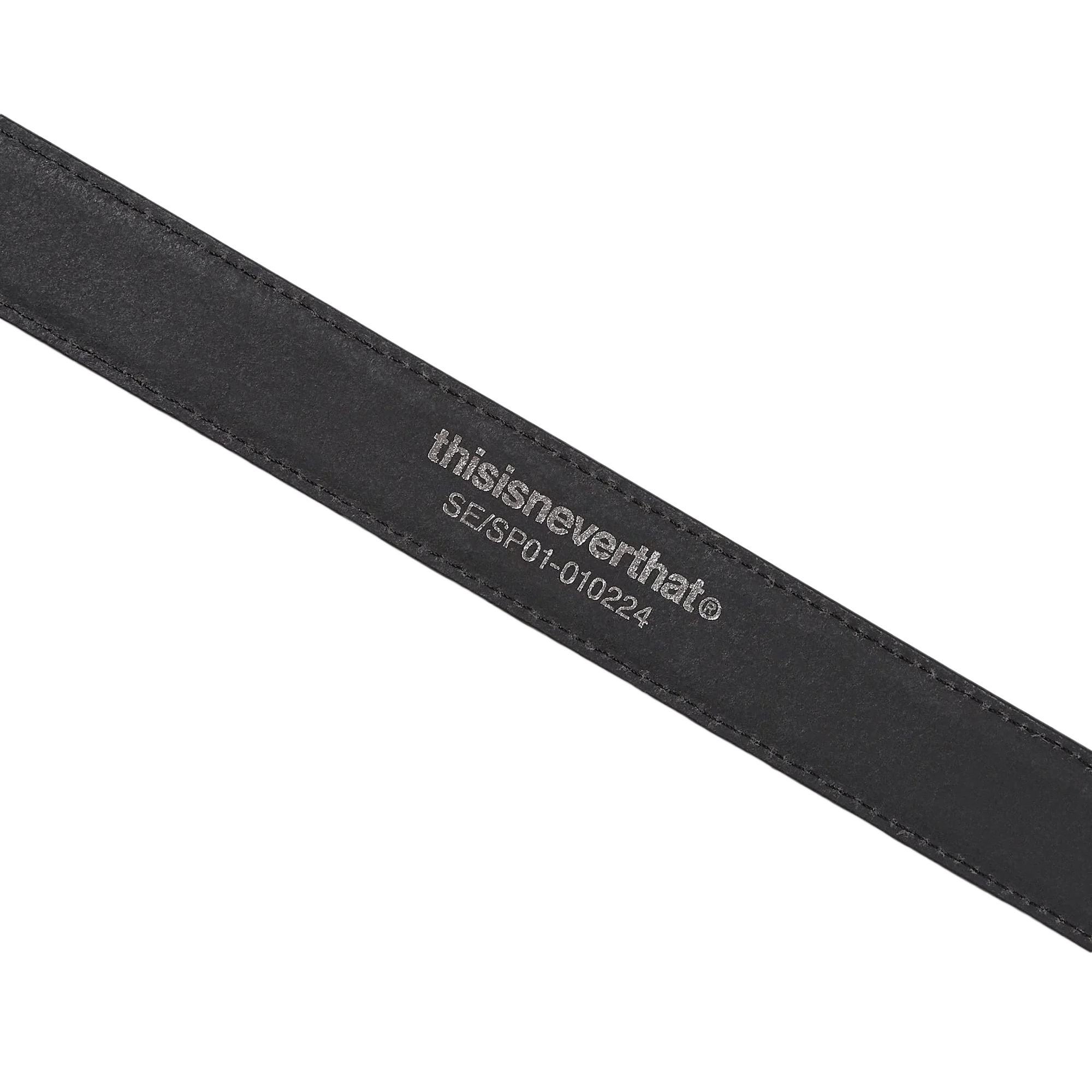 thisisneverthat Croc Belt Black