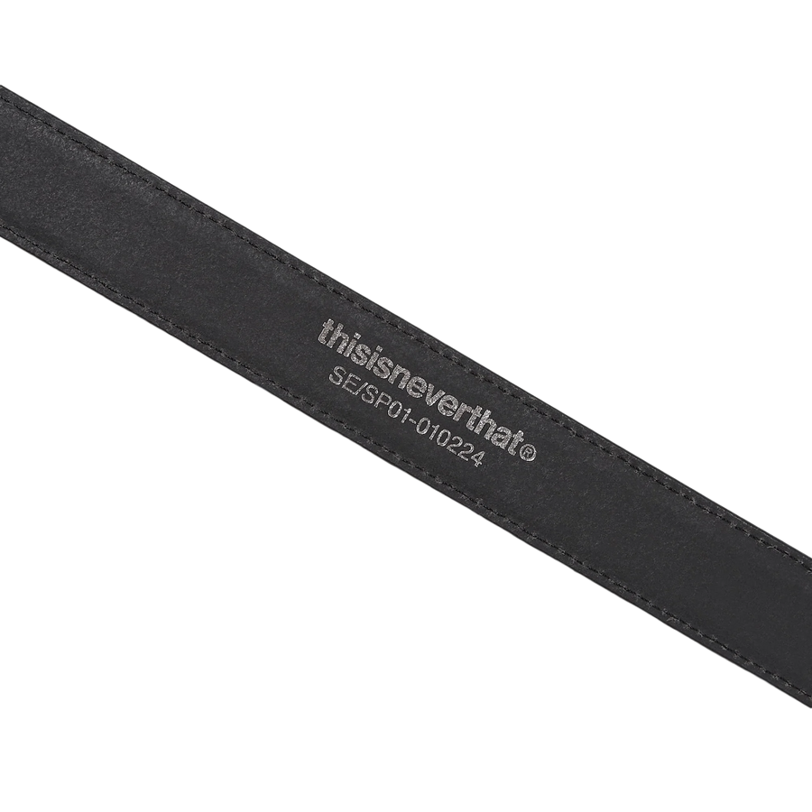 thisisneverthat Croc Belt Black