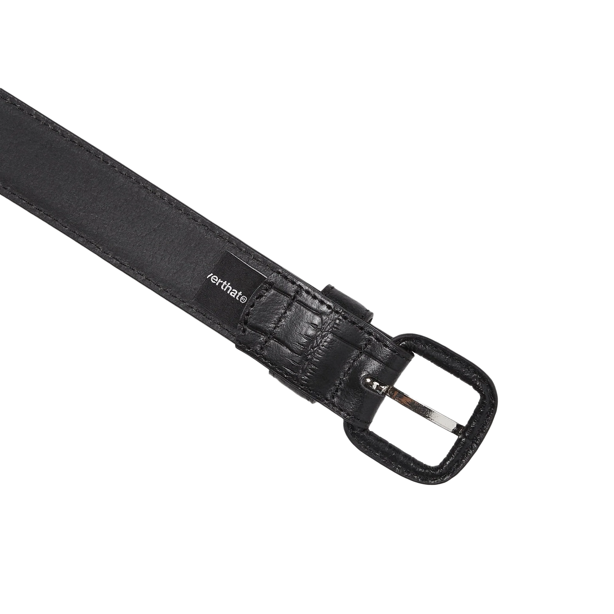 thisisneverthat Croc Belt Black