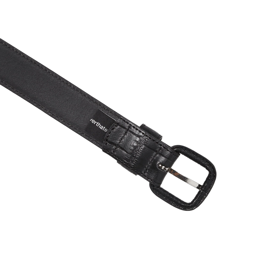 thisisneverthat Croc Belt Black
