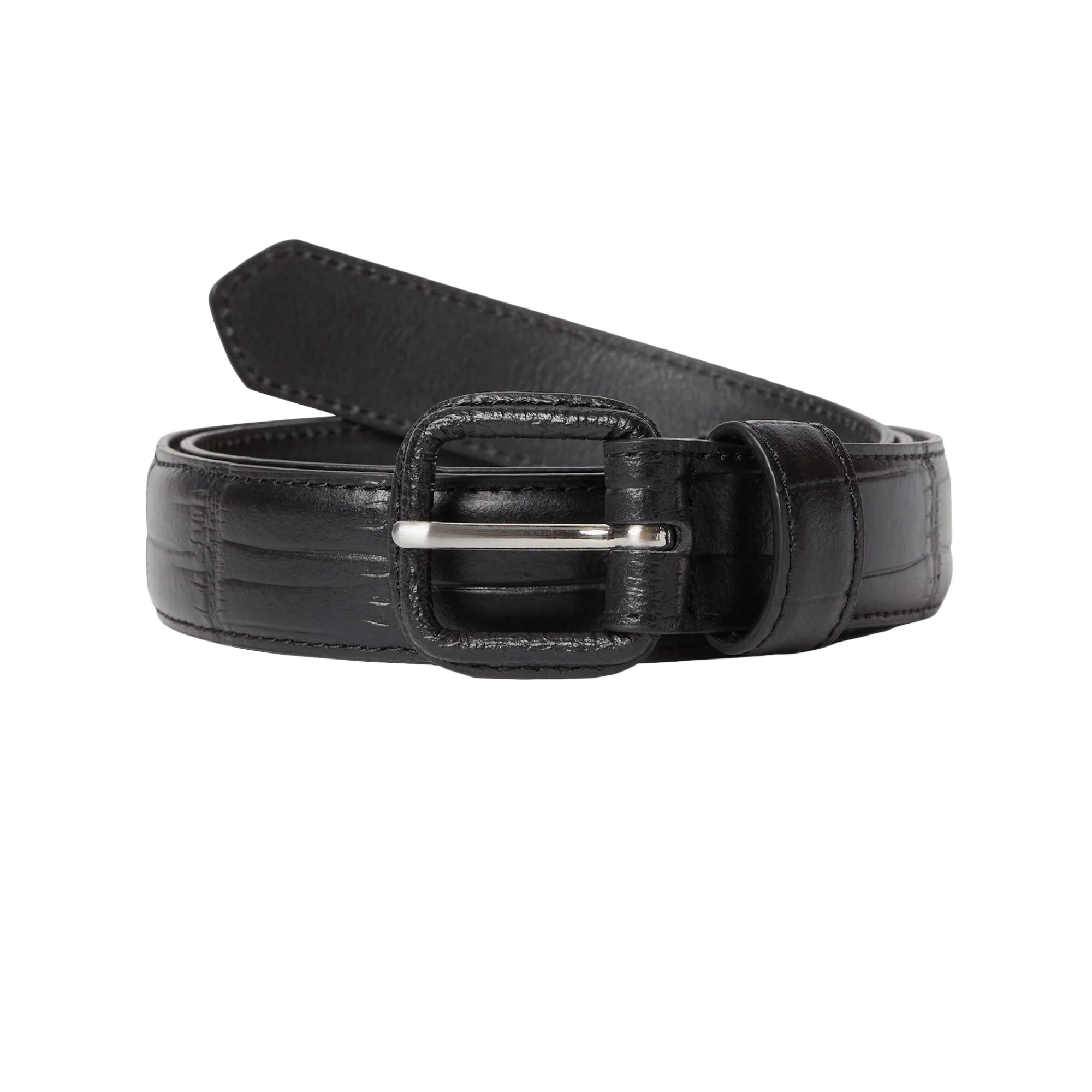 thisisneverthat Croc Belt Black