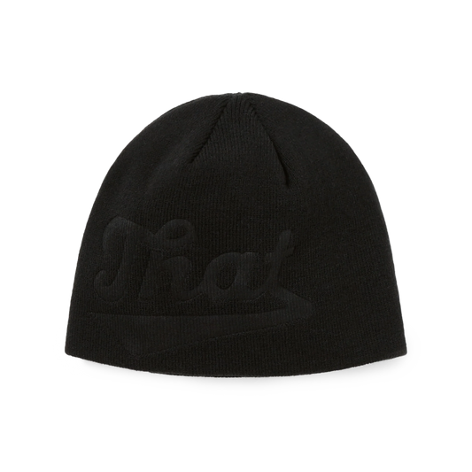 thisisneverthat Debossed That No Cuff Beanie Black