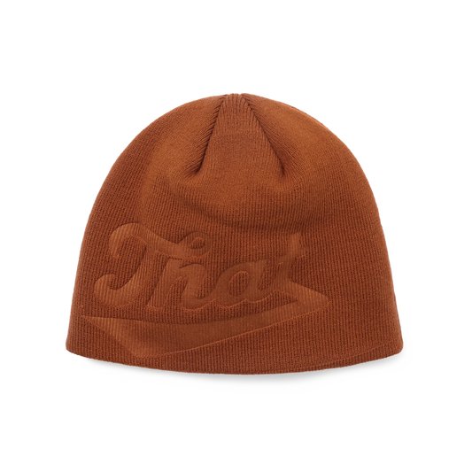 thisisneverthat Debossed That No Cuff Beanie Bronze