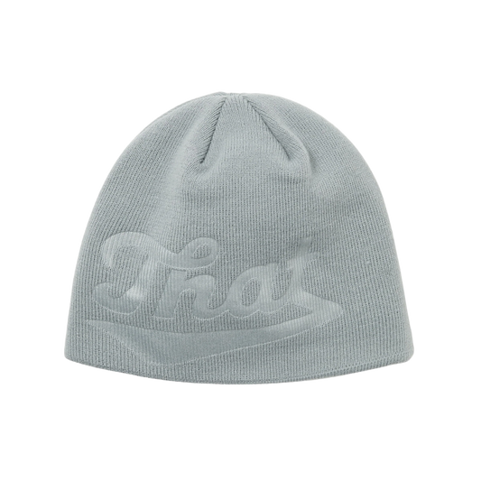 thisisneverthat Debossed That No Cuff Beanie Sage Grey