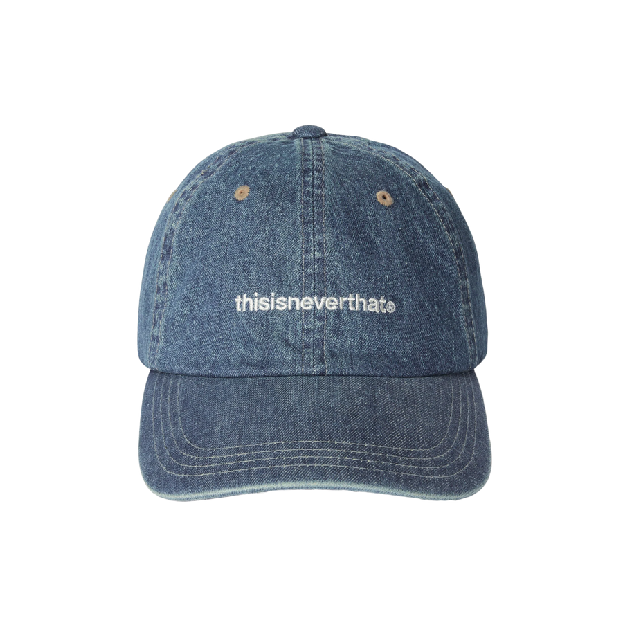 thisisneverthat Denim T-Logo Cap Washed Blue