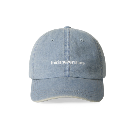 thisisneverthat Denim T-Logo Cap Washed Blue