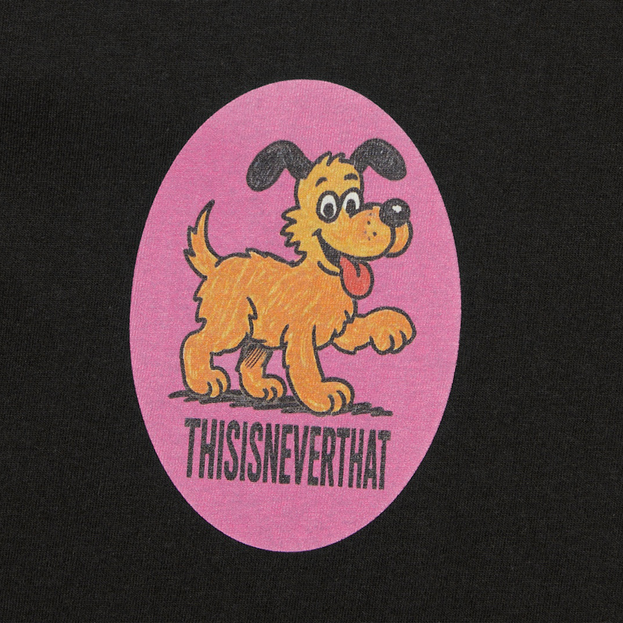 thisisneverthat Doggo T-Shirt Off Black