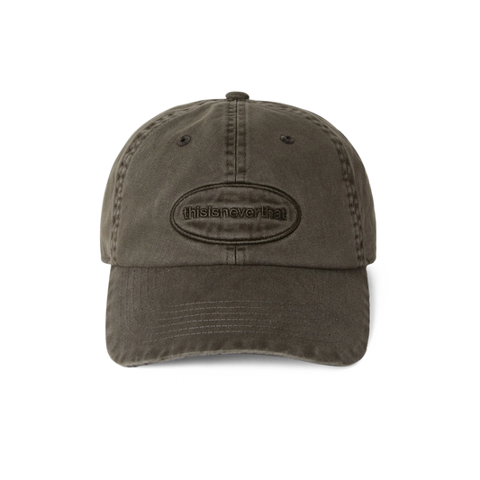 thisisneverthat Overdyed E/T-Logo Cap Charcoal