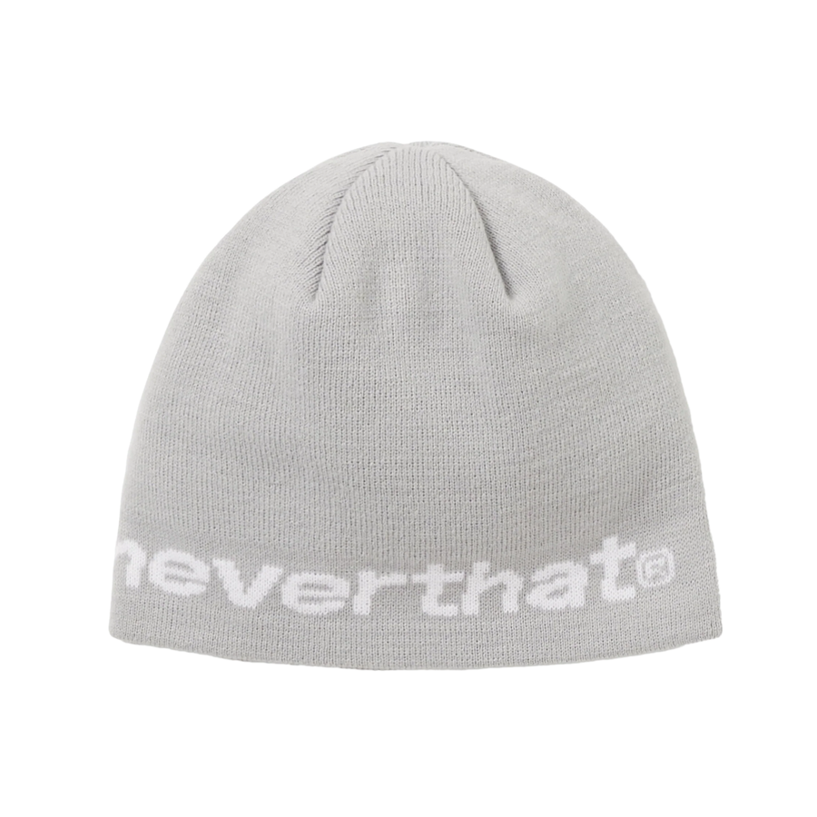 thisisneverthat SP-Logo No Cuff Beanie Light Grey