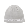 thisisneverthat SP-Logo No Cuff Beanie Light Grey