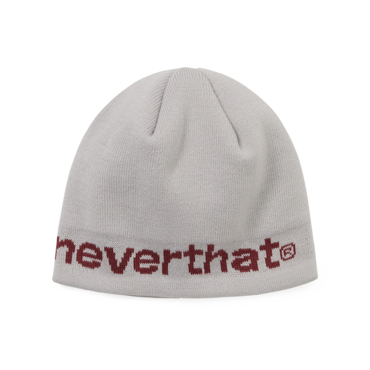 thisisneverthat SP-Logo No Cuff Beanie Off White