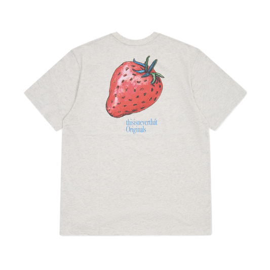 thisisneverthat Strawberry T-Shirt Oatmeal