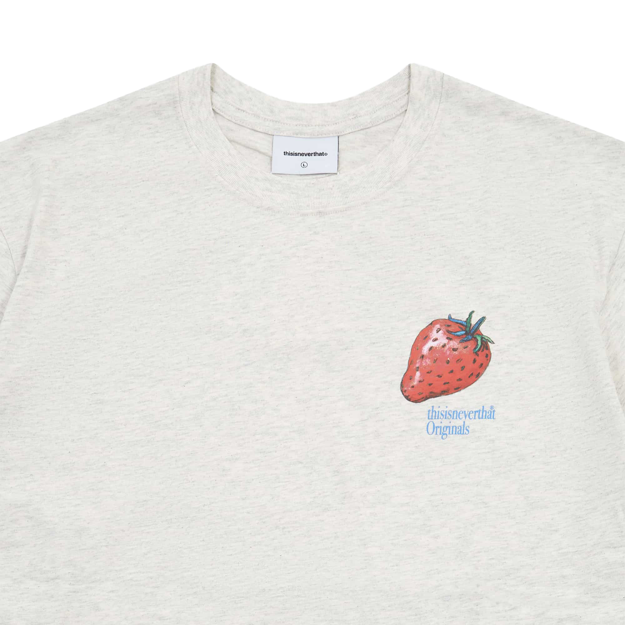 thisisneverthat Strawberry T-Shirt Oatmeal