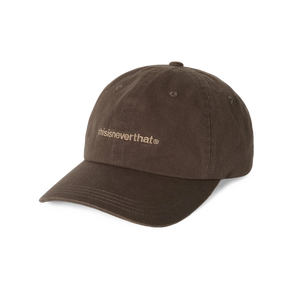 thisisneverthat T-Logo Cap Brown