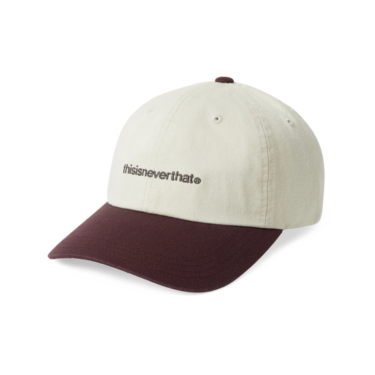 thisisneverthat T-Logo Cap Ivory/Burgundy