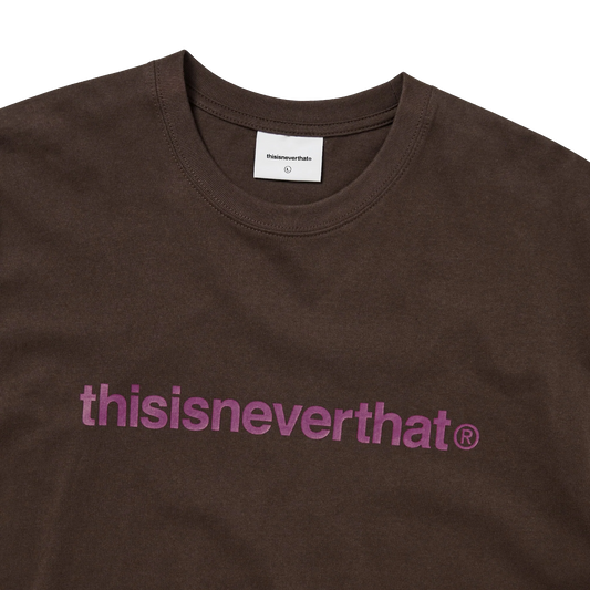 thisisneverthat T-Logo T-Shirt Dark Chocolate