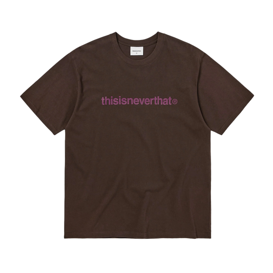 thisisneverthat T-Logo T-Shirt Dark Chocolate