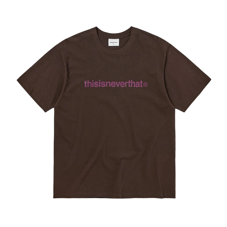 thisisneverthat T-Logo T-Shirt Dark Chocolate
