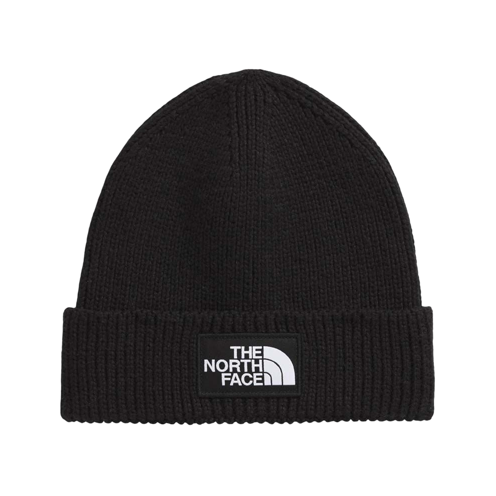 The North Face TNF Logo Box Cuffed Beanie TNF Black NF0A8CHEJK3