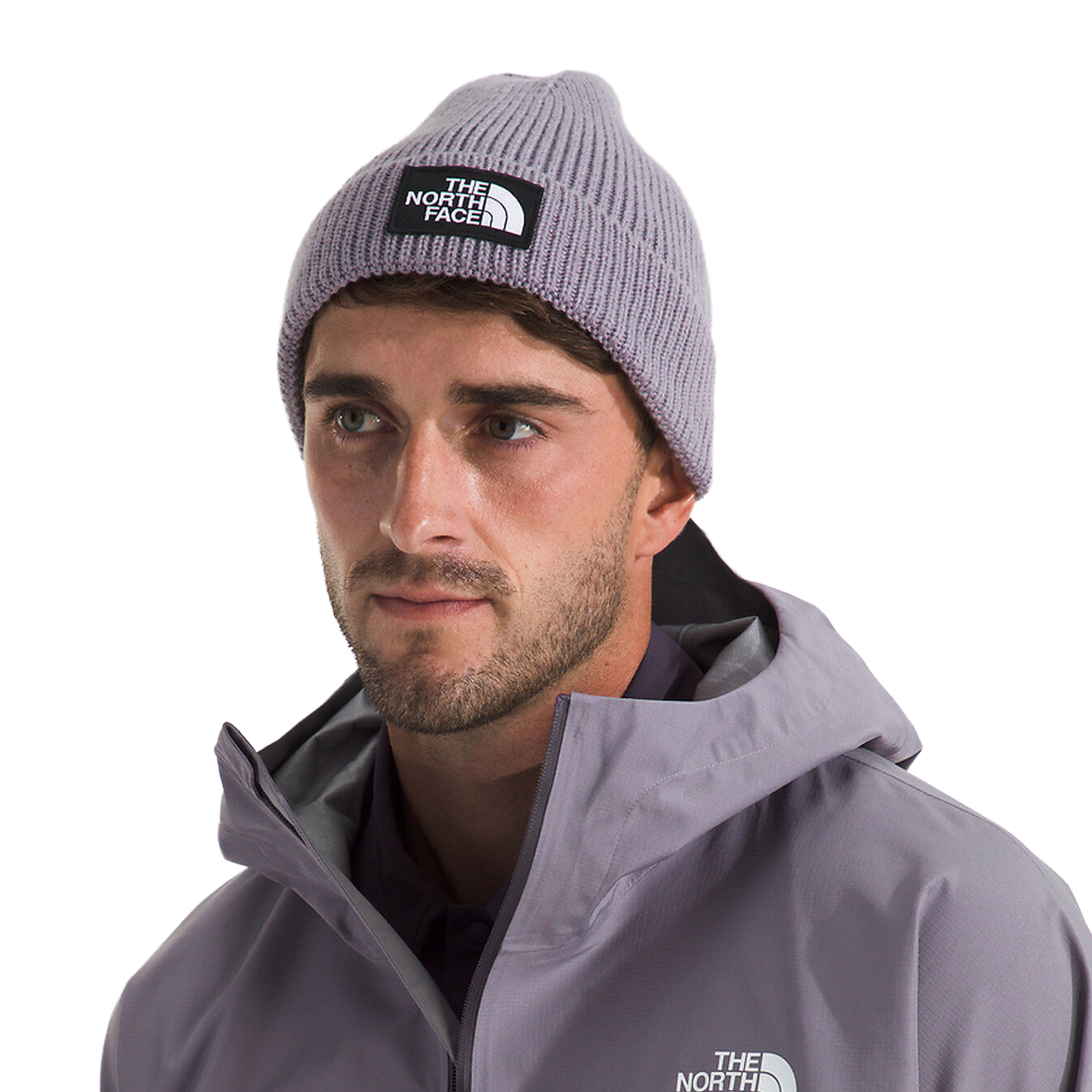 The North Face TNF Logo Box Cuffed Beanie T. GRY NF0A8CHEG7O
