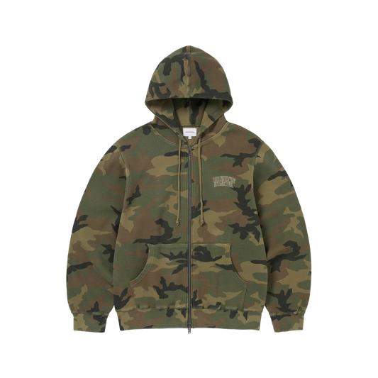 thisisneverthat Camouflage Thermal Zip Up Hoodie Camo