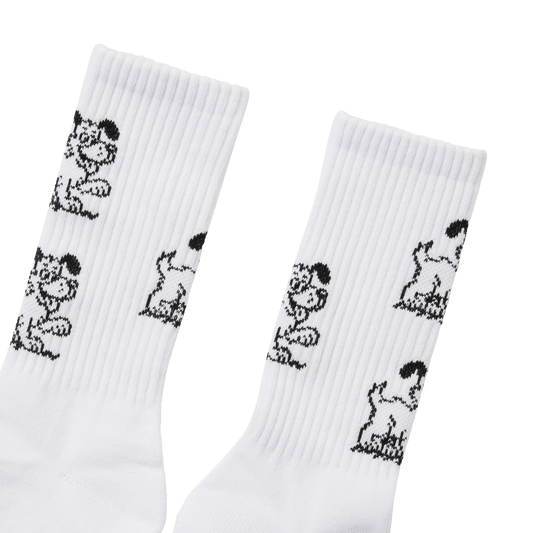 thisisneverthat Doggo Socks White