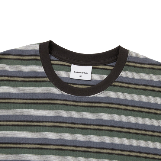 thisisneverthat Inside Out Striped T-Shirt Ivory