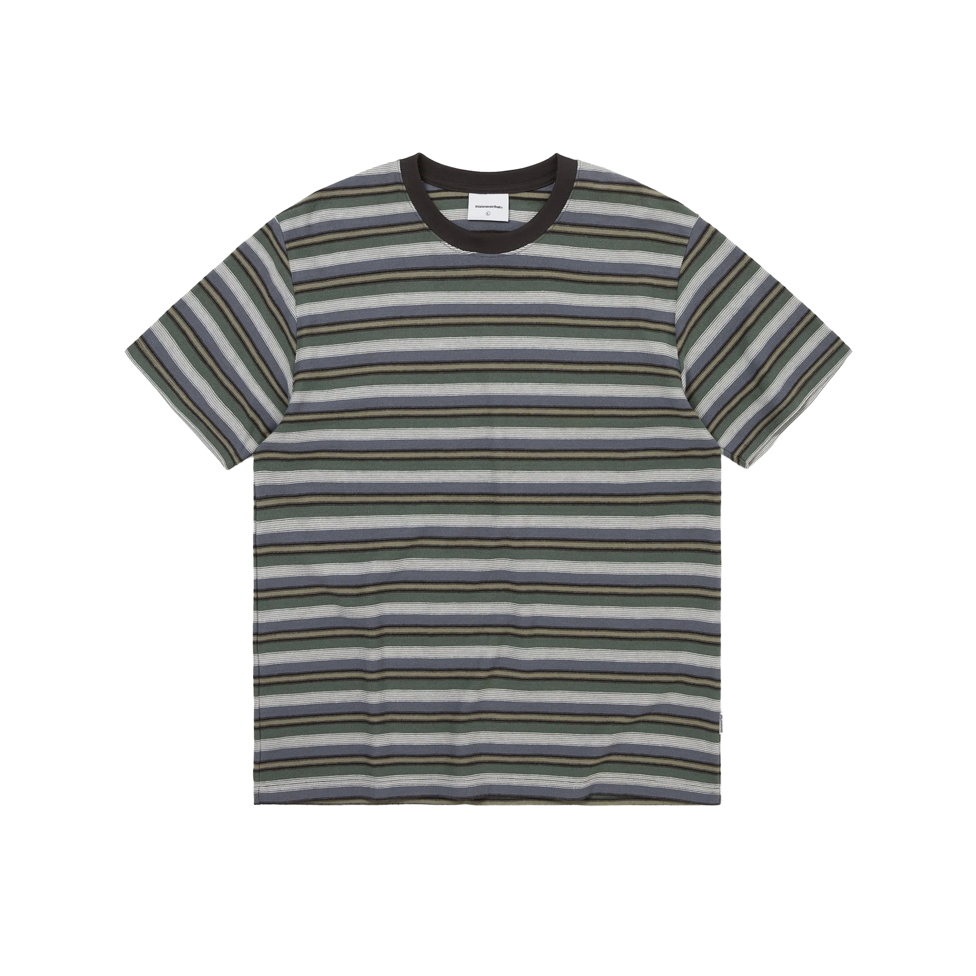 thisisneverthat Inside Out Striped T-Shirt Ivory