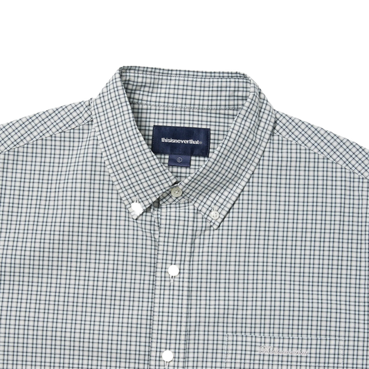 thisisneverthat Lightweight Plaid Shirt Ivory