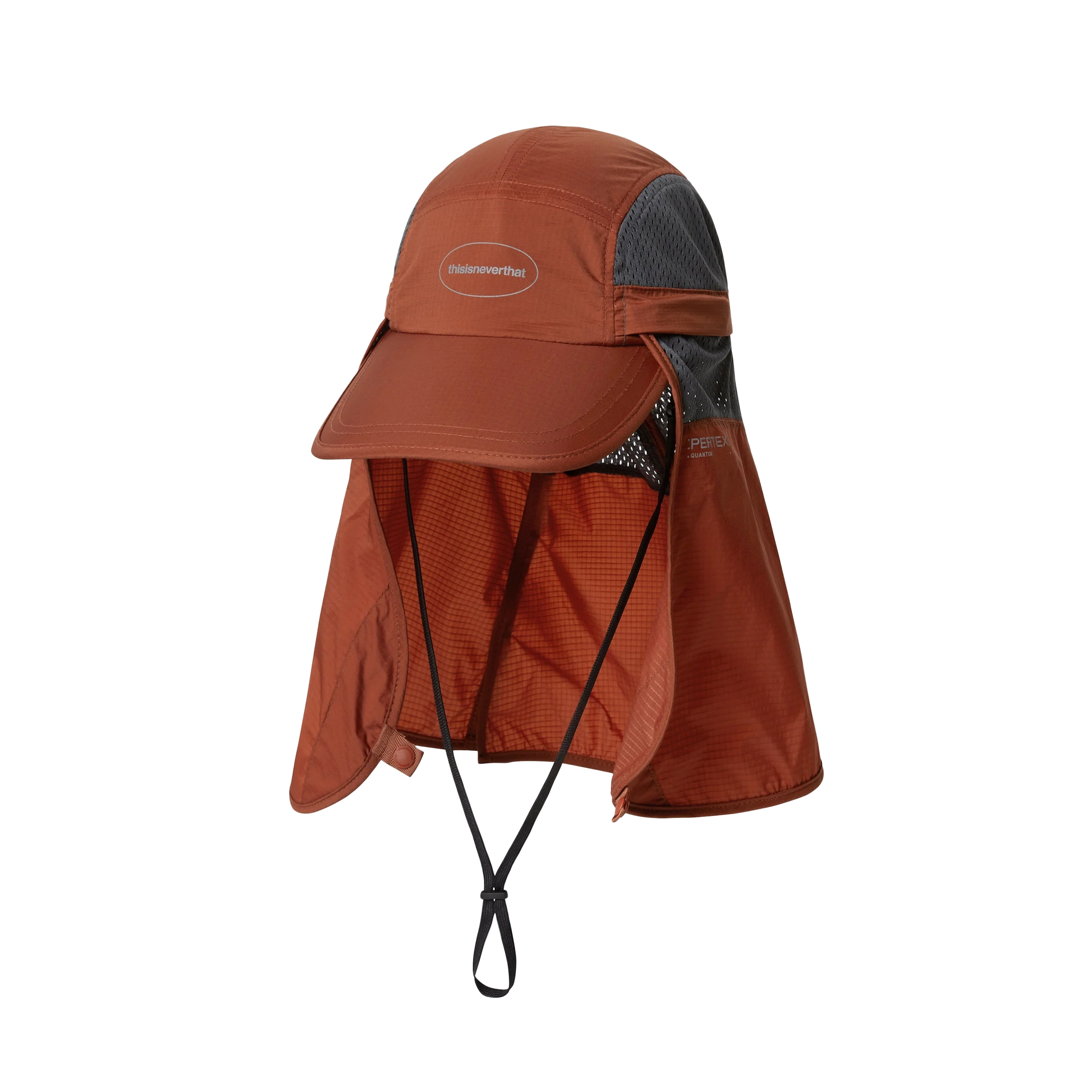 thisisneverthat PERTEX Long Bill Sun Sport Cap Brick